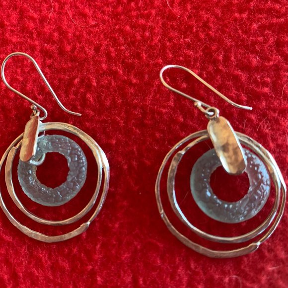 Sterling Silver Earrings - Picture 1 of 1